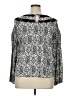 Faded Glory Silver 3/4 Sleeve Blouse Size 16 - 18 - photo 2