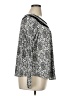 Faded Glory Silver 3/4 Sleeve Blouse Size 16 - 18 - photo 4