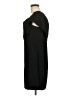 Charles Henry Solid Black Casual Dress Size M - photo 5