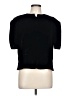 H&M Black Short Sleeve Blouse Size L - photo 1