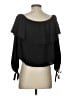Honey Punch Black 3/4 Sleeve Blouse Size S - photo 2