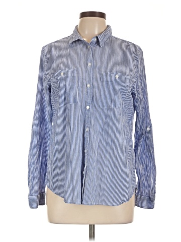 Ann Taylor LOFT Outlet Long Sleeve Button-Down Shirt (view 1)