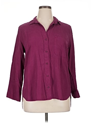 Bella Dahl 3/4 Sleeve Button-Down Shirt (view 1)