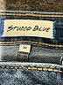 STUDIO BLUE Argyle Blue Jeans Size 32 waist - photo 7