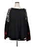 chic soul (chicsoul.com) Animal Print Black Pullover Sweater Size XXL (estimated) - photo 1