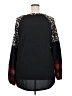 chic soul (chicsoul.com) Animal Print Black Pullover Sweater Size XXL (estimated) - photo 2