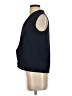 Shein 100% Polyester Blue Sleeveless Blouse Size 4 - photo 5
