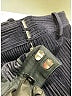 Acne Studios 100% Polyester Chevron-herringbone Blue Dress Pants Size 36 waist - photo 6
