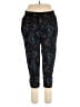 Torrid Print Black Active Pants Size 1X Plus (1) - photo 1