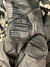 H&M 100% Polyester Paisley Silver Long Sleeve Blouse Size M - photo 8