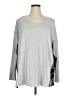 Erin London Silver Pullover Sweater Size 1X - photo 1