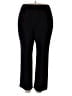Caroline Rose Solid Black Casual Pants Size 2X - photo 1