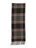 Unbranded Plaid Gray Green Scarf One size - photo 2