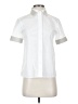 Acne Studios 100% Cotton White Ivory short sleeve button down Size EU 34 / US 4 - photo 1