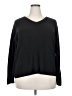 Casual Corner Annex 100% Acrylic Black Pullover Sweater Size 2X - photo 1