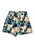 Ulla Johnson 100% Cotton Tropical Blue Yellow Shorts Size 0 - photo 2