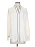 Ann Taylor 100% Polyester Ivory Long Sleeve Blouse Size XS - photo 1