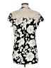 Gaharu 100% Polyester Floral Ivory Short Sleeve Blouse Size M - photo 2