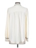 Ann Taylor 100% Polyester Ivory Long Sleeve Blouse Size XS - photo 2