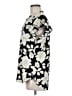 Gaharu 100% Polyester Floral Ivory Short Sleeve Blouse Size M - photo 5