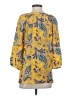 Tibi Yellow 3/4 Sleeve Blouse Size 4 - photo 2