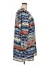 ING Print Blue Casual Dress Size 2X - photo 4