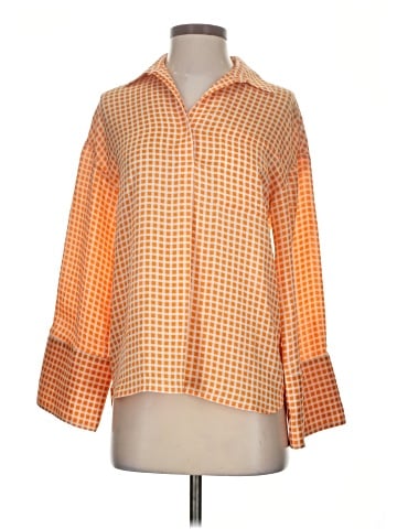 Club Monaco 3/4 Sleeve Button-Down Shirt (view 1)