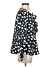 J.Crew 100% Polyester Polka Dots Black Long Sleeve Blouse Size S - photo 4