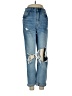 Vibrant M.I.U Graphic Blue Jeans Size 9 - photo 1