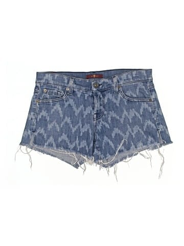 7 For All Mankind Denim Shorts (view 1)
