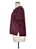 Saint + Sofia 100% Viscose Burgundy Short Sleeve Top Size 16 - photo 5
