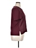 Saint + Sofia 100% Viscose Burgundy Short Sleeve Top Size 16 - photo 4