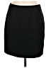 Halogen Solid Black Casual Skirt Size 6 (petite) - photo 1