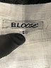 B.Loose 100% Cotton White Long Sleeve Blouse Size S - photo 7