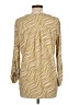 MICHAEL Michael Kors Gold Long Sleeve Blouse Size L - photo 2