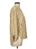 MICHAEL Michael Kors Gold Long Sleeve Blouse Size L - photo 4