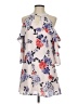 Candie's 100% Polyester Floral Gray Cocktail Dress Size S - photo 1