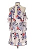 Candie's 100% Polyester Floral Gray Cocktail Dress Size S - photo 2