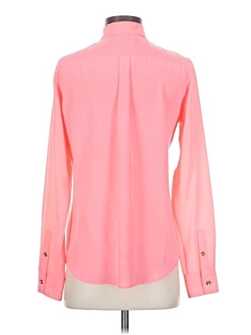 C. Wonder Long Sleeve Silk Top (view 2)