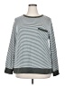 Staccato Gray Green Sweatshirt Size 2X - photo 1