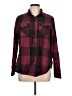 Thread & Supply Plaid Burgundy Long Sleeve Button-Down Shirt Size L - photo 1