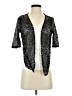 Daytrip 100% Polyester Black Kimono Size S - photo 1