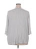 Fred David Gray 3/4 Sleeve Blouse Size 2X - photo 2