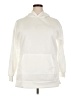 Shein 100% Polyester White Pullover Hoodie Size 2X - photo 1