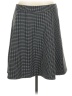 Ann Taylor LOFT Houndstooth Gray Casual Skirt Size L - photo 1
