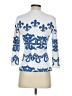 J. McLaughlin Blue 3/4 Sleeve T-Shirt Size XS - photo 2