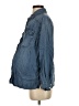 Ingrid + Isabel 100% Lyocell Blue Long Sleeve Button-Down Shirt Size XS (0) - photo 5