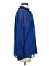 Calvin Klein 100% Polyester Blue Long Sleeve Blouse Size S - photo 4