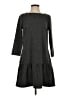 Ann Taylor LOFT Solid Gray Casual Dress Size S - photo 1