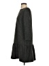 Ann Taylor LOFT Solid Gray Casual Dress Size S - photo 5